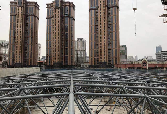 沙坪坝螺栓球网架结构